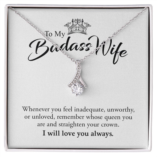 My Badass Wife | My Queen - Alluring Beauty Necklace